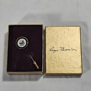 President George H.W. Bush Vice Presidential Seal Die Cast Stick Pin